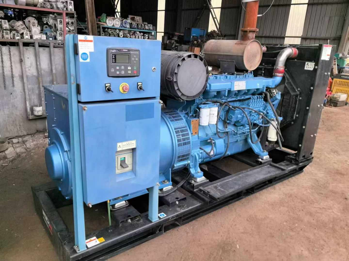 八宿500kW 柴油发电机组可带动设备功率的计算公式是什么?